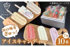 アイスキャンディ 10本セット 全7種＋ランダム3本 糸島市 / TANNAL [ATB033] フルーツ アイスアソート