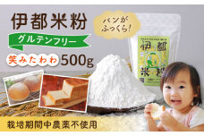 伊都 米粉 笑みたわわ 500g 糸島市 / フルタク [AHN007] グルテンフリー 米