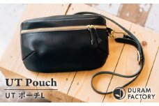 【Dark Brown】DURAM UTポーチL 22004 糸島市 / Duram Factory ポーチ レザー [AJE069-3]