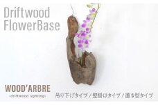 【TYPE4】Driftwood FlowerBase 流木一輪挿し フラワーベース 糸島市 / WOOD'ARBRE(ウッドラヴル)【TIME】 インテリア 雑貨 一輪挿し [ADC003-4]
