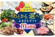 【あとから選べる】糸島市ふるさとギフト 10万円分 糸島  後から選べる ふるさと納税後から [AZZ009]