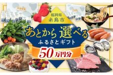 【あとから選べる】糸島市ふるさとギフト 50万円分 コンシェルジュ 糸島  後から選べる ふるさと納税後から [AZZ010]