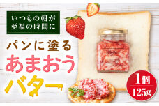 あまおうバター大 1個 糸島市 / 糸島正キ いちご ジャム クリーム [AQA056]