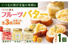 【全3回定期便/奇数月】お楽しみ定期便 フルーツバター大1個 糸島市 / 糸島正キ ジャム クリーム 果物 [AQA065]
