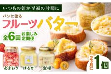 【全6回定期便/奇数月】お楽しみ定期便 フルーツバター大1個 糸島市 / 糸島正キ ジャム クリーム 果物 [AQA066]