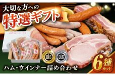 ＼DLG金賞・銀賞受賞！／糸島の陽光 ハム 6種 セット6 糸島市 / 志摩スモークハウス ハム ソーセージ 食べ比べ [AOA045]