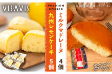【VISAVISしか味わえない特選スイーツ】VISAVIS 菓子 2種セット 計9点 ＜株式会社シークス＞那珂川市 ケーキ お菓子 焼き菓子 VISAVIS ヴィザヴィ バターケーキ[GAU002]
