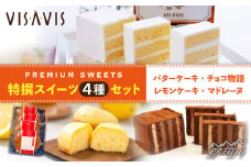 【大人気バターケーキがセットに！】VISAVIS 焼き菓子 4種セット 計9点＜株式会社シークス＞那珂川市 ケーキ お菓子 焼き菓子 VISAVIS ヴィザヴィ バターケーキ[GAU003]