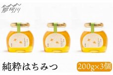 純粋蜂蜜 200g×3＜株式会社南畑ぼうぶら会議＞那珂川市 [GBL008]