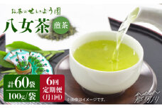 【全6回定期便】八女茶10袋（1kg）セット＜お茶の星陽園 ＞那珂川市 緑茶 お茶 八女茶 [GAD009]