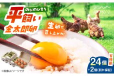 【TVで紹介！】【鮮度ＡＡ級の世界最高ランク！】金太郎卵 平飼い たまご 24個（6個×4パック）＜有限会社フジノ香花園＞那珂川市 卵 たまご 平飼い 新鮮 平飼い卵 国産 玉子 鶏卵 [GAM032]