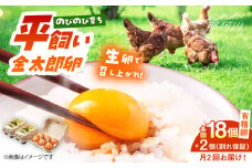 ＼月2回発送／【TVで紹介！】【鮮度ＡＡ級の世界最高ランク！】金太郎卵 平飼い たまご 計36個(18個×月2回)＜有限会社フジノ香花園＞那珂川市 卵 たまご 平飼い 新鮮 平飼い卵 国産 玉子 鶏卵 [GAM037]