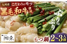 【游來】もつ鍋2〜3人前セット＜一般社団法人地域商社ふるさぽ＞ 那珂川市 [GBX239]