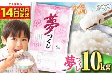 【令和7年度産 新米！】福岡県産米 夢つくし10kg(5kgx2袋) 精米＜有限会社ファインリョーコク＞那珂川市 [GGI004]