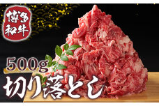 博多和牛 切り落とし 500g [MEAT PLUS 福岡県 宇美町 um40azp010005] 牛肉 切落し 肉 肩肉 バラ肉 和牛