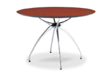 テーブル Link Table LA-120 1200Φ オクメ突板 [アダル 福岡県 宇美町 um40azo830085] 机 つくえ インテリア 家具 ダイニングテーブル