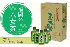 福岡の八女茶 玉露ボトル缶(290ml)×24缶 CZ002