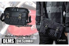 DLMS ショルダーバッグ  'Old Symbol’ キャンバス生地 WZ010-2