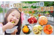 EH001.【人気】九州・福岡フルーツ王国.旬のフルーツ定期便Ｊセット