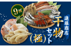 BI019.【大満足】進藤商店一夜干しセット（極）