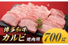 AD117.博多和牛カルビ焼肉（約700グラム）