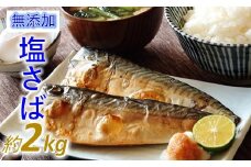 A1424.バラ凍結で便利！塩さば（約2kg）