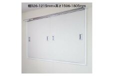 LCF001.（11019）窓用ワンタッチ防音ボード2枚連結タイプ（幅926-1215mm・高さ1506-1805mm）