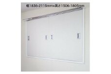 MFG001.（11033）窓用ワンタッチ防音ボード3枚連結タイプ（幅1836-2115mm・高さ1506-1805mm）