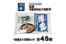 ZF143.博多八助監修・うまかひとくち餃子（3セット）
