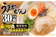 うまかっちゃん 濃厚新味 5袋×6パック ラーメン 豚骨 袋ラーメン