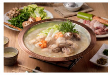 博多華味鳥　水たきセット　ちゃんぽん麺付き　AV002