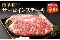 博多和牛 サーロイン ステーキ 300g×2枚 計600g 牛肉 お肉