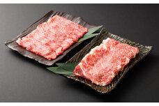 【A4・A5】博多和牛 スライス 2種 食べ比べ 合計800g（肩ロース 400g×1パック ＆ 赤身 400g×1パック）