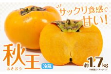 秋王 約1.7kg《11月上旬-11月末頃出荷》福岡県 鞍手郡 小竹町 柿 かき カキ 種なし 種無し 福岡県産 果物 くだもの フルーツ 【配送不可地域あり】