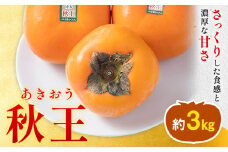 柿 秋王 約3kg（8-12玉） 南国フルーツ株式会社 《10月中旬-11月末頃出荷》福岡県 小竹町 福岡県産 柿 フルーツ 果物