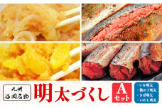 明太づくし Aセット 株式会社マル五 《30日以内に出荷予定(土日祝除く)》 明太子 数の子 イカ いか サバ さば 鯖 イワシ いわし 鰯 博多 辛子明太子 九州 名物