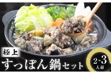 極上 すっぽん 鍋 セット （2~3人前） とらふぐ 活すっぽん料理鍋会席みはし《30日以内に順次出荷(土日祝除く)》