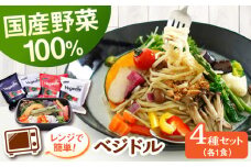 【レンジで簡単】【国産野菜12種】新感覚ヌードル「 ベジドル 」4食セット ▼電子レンジ 簡単調理 野菜 野菜不足 冷凍食品 国産 全粒粉 健康 ラーメン ラー麦 桂川町/有限会社フーデスト[ADBJ001]