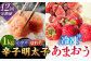 12回定期便 訳あり 辛子明太子 1kg＆ あまおう セット 小分け