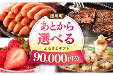 【あとから選べる】桂川町ふるさとギフト 9万円分 ▼ 人気 おすすめ ランキング 高評価 ご褒美 特別 [ADBV007]