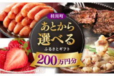 【あとから選べる】桂川町ふるさとギフト 200万円分 ▼ 人気 おすすめ ランキング 高評価 ご褒美 特別 [ADBV013]