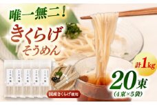 きくらげ麺(20束)　▼キクラゲ 木耳 きくらげ そうめん 素麺 手延べ 手延べそうめん  希少 国産 桂川町/オドラ株式会社 [ADBA012]