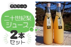 Q2 【やなファーム】二十世紀梨ジュース（710ml）2本セット