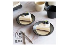 AA102 小石原焼 カネハ窯 飛び鉋プレートセット【小】(茶マット)