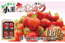 2J11 JAむなかた直送！食べきりサイズ「博多あまおう」約180g×8パック