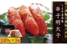 AC3 うまや自家製 辛子明太子 120g×3