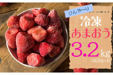 2J5-S 【冷凍】 博多 あまおう 3.2kg（800g×4袋）