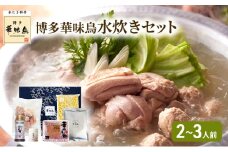 博多華味鳥 水炊き セット N (2～3人前)