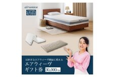 エアウィーヴ ギフト券（3万円分）【エアウィーヴオンラインストアで使える】[エアウィーヴ エアウィーブ 寝具 人気 おすすめ 割引 チケット クーポン ギフト 商品券 優待券 プレゼント 割引券]