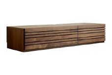 【開梱・設置】テレビボード　アルモニア150cm　ブラウン　AL029